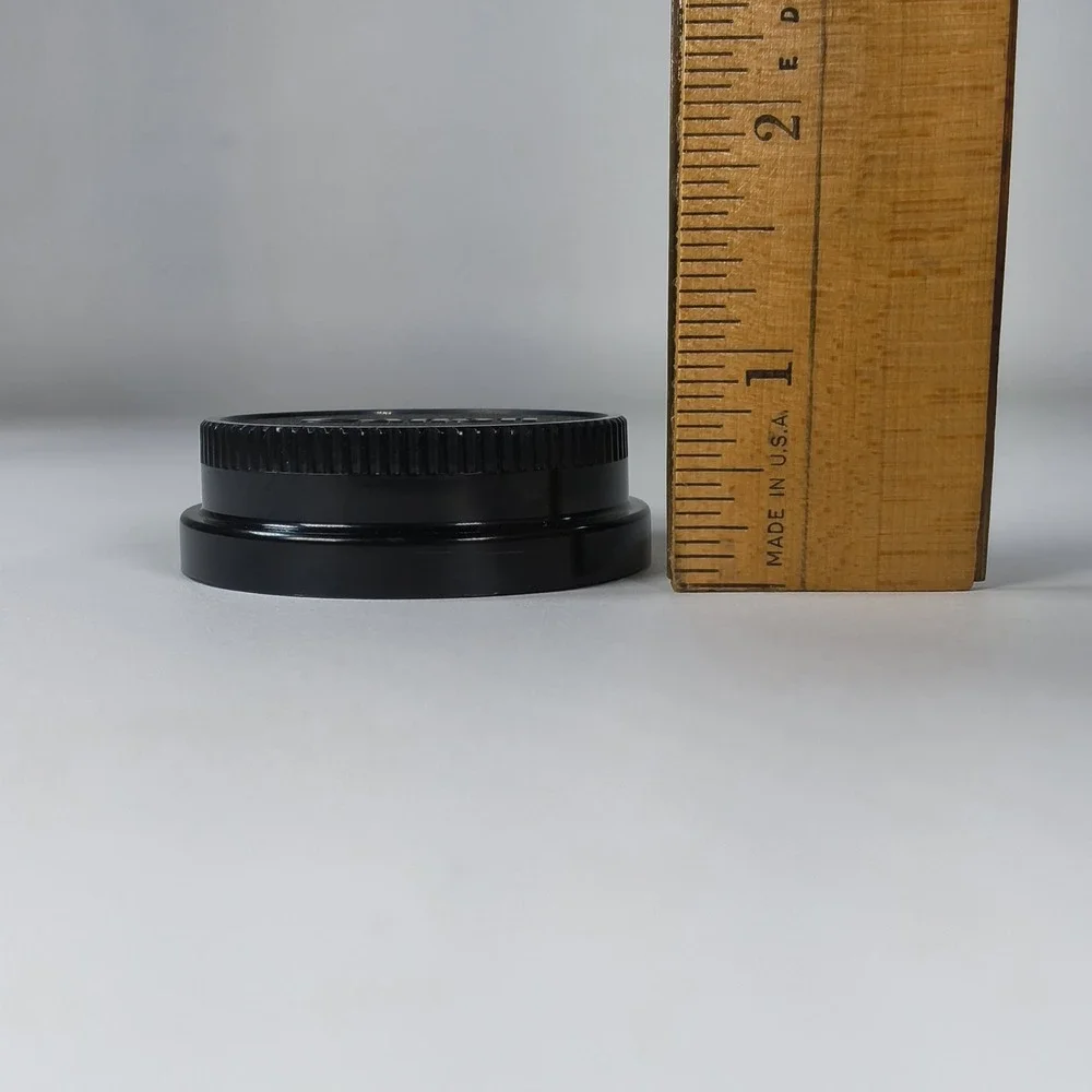 Genuine Canon FD Rear Lens Cap Black Made in Japan ABS Plastic Vintage Accessory